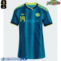 Maglie da calcio Colombia Rafael Santos Borre #19 Seconda Maglia Femminile Mondiali 2026  Manica Corta